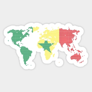 Senegal Sticker